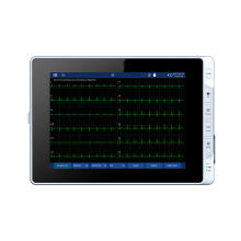 Alta qualidade portátil Preço barato Aquisição síncrona de 12 líderes Máquina de Cardiografia ECG ECG